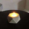 Diamond | waxinehouder van beton