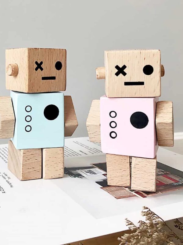 Robo | Houten speelgoed robotje
