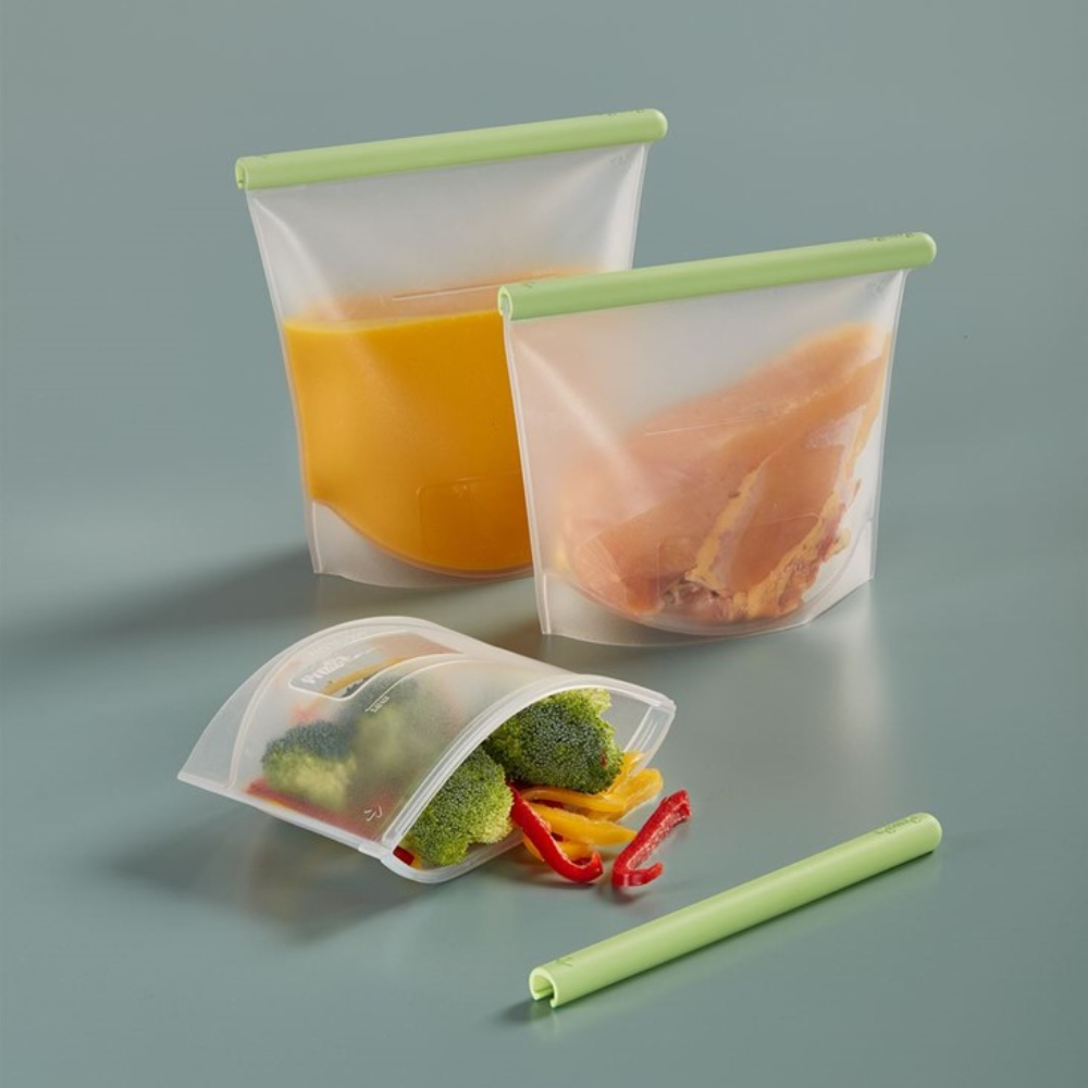 MHSEcoFriendly Herbruikbare diepvrieszakken - 15 stuks | M, L & XL ritszakken | BPA-vrij, wasbare en lekvrije voedselopbergzakjes om lunch, sandwich, snacks, fruit, groenten en soep langer vers te MHSEcoFriendly Herbruikbare diepvrieszakken - 15 stuks | M, L & XL ritszakken | BPA-vrij, wasbare en lekvrije voedselopbergzakjes om lunch, sandwich, snacks, fruit, groenten en soep langer vers te
