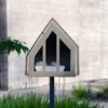 Framed Feeder | Vogelvoederhuisje donkergrijs