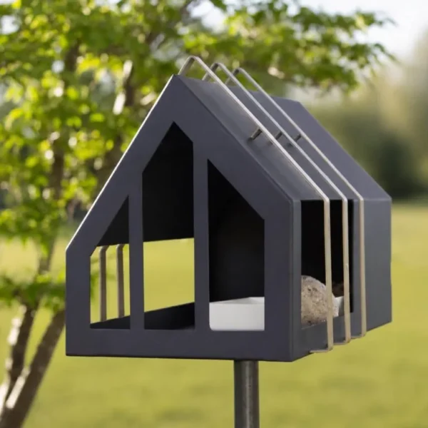 Framed Feeder | Vogelvoederhuisje donkergrijs