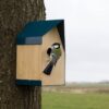Heeej Happy Bird House bamboe vogelhuisje met vogel
