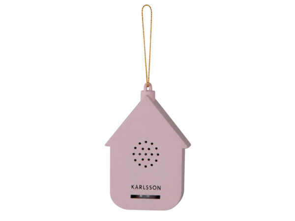Karlsson Mini Soundbox in Soft pink met goudkleurig ophangkoord