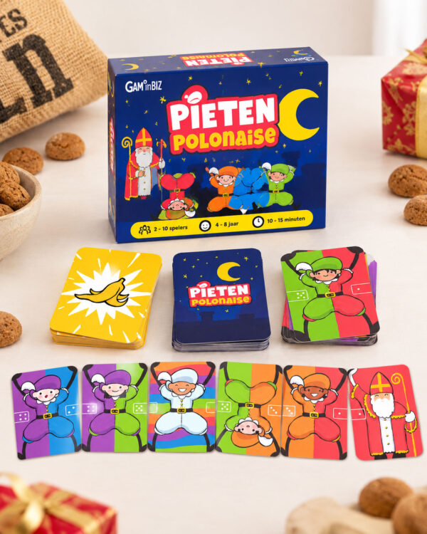 PIETENPOLONAISE | Vrolijk Sinterklaaskaartspel