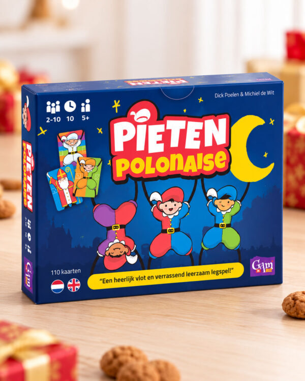 PIETENPOLONAISE | Vrolijk Sinterklaaskaartspel