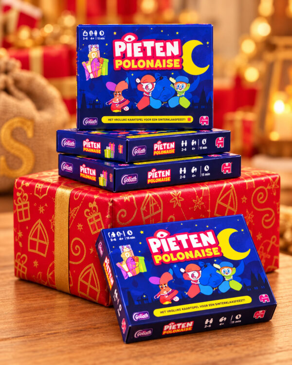 PIETENPOLONAISE | Vrolijk Sinterklaaskaartspel