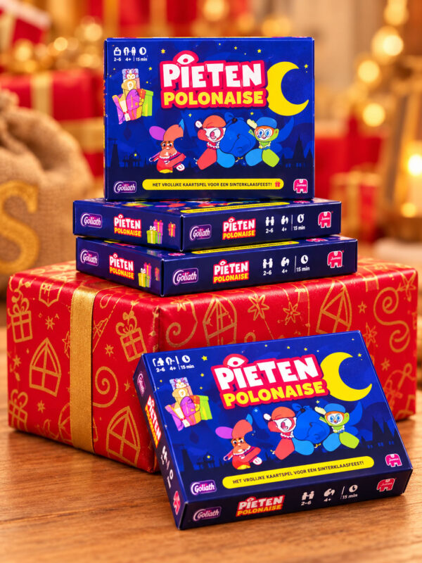 PIETENPOLONAISE | Vrolijk Sinterklaaskaartspel